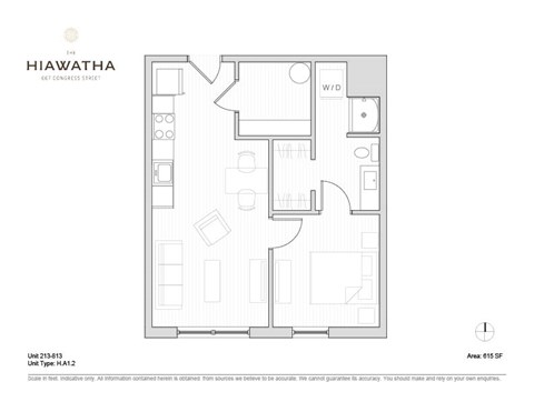 A floor plan of a property located at 667 Congress Street.
